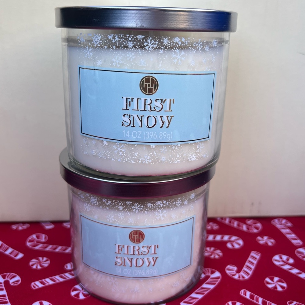 First Snow Candle Set